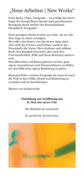 Edition Camos | New Works