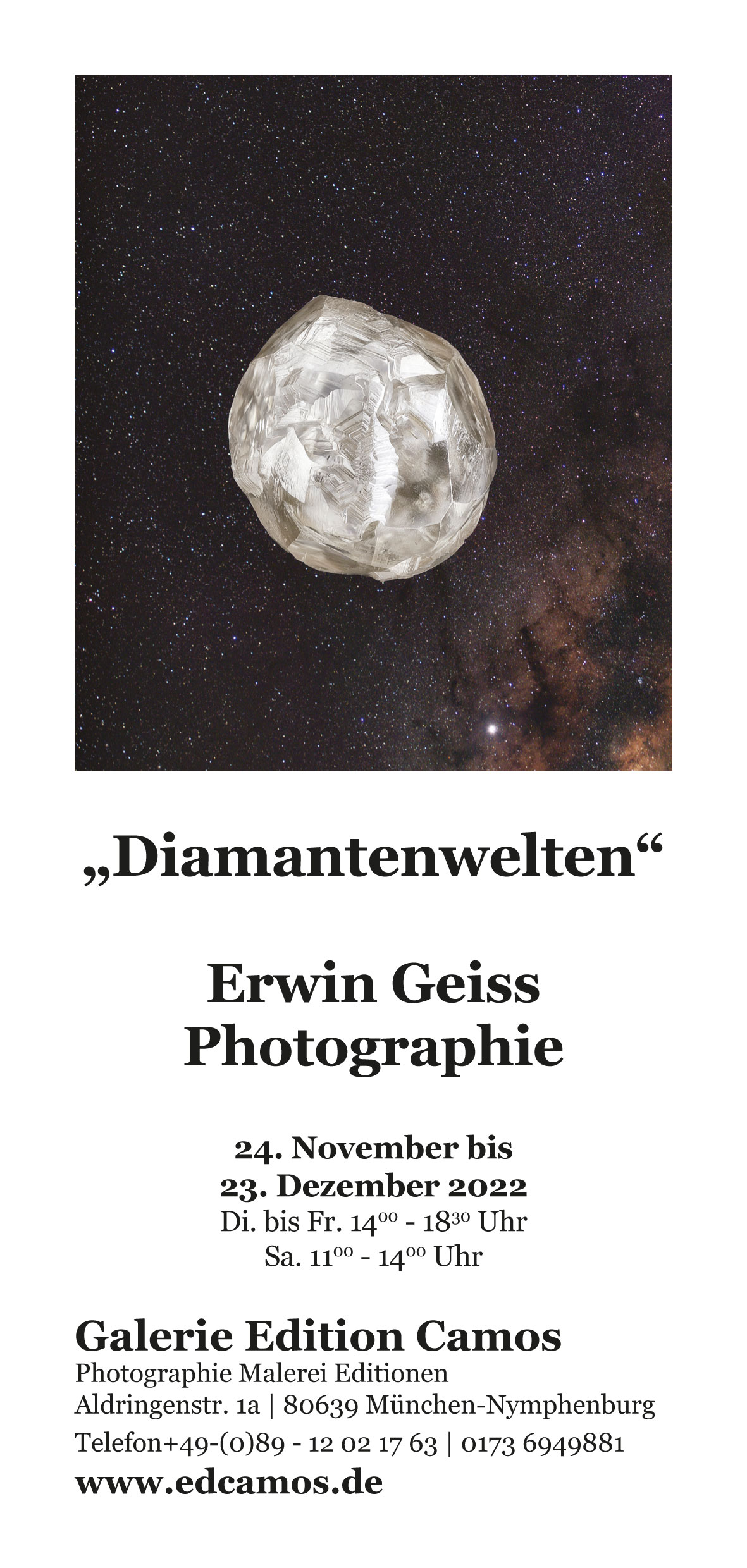 Erwin Geiss | Diamantenwelten